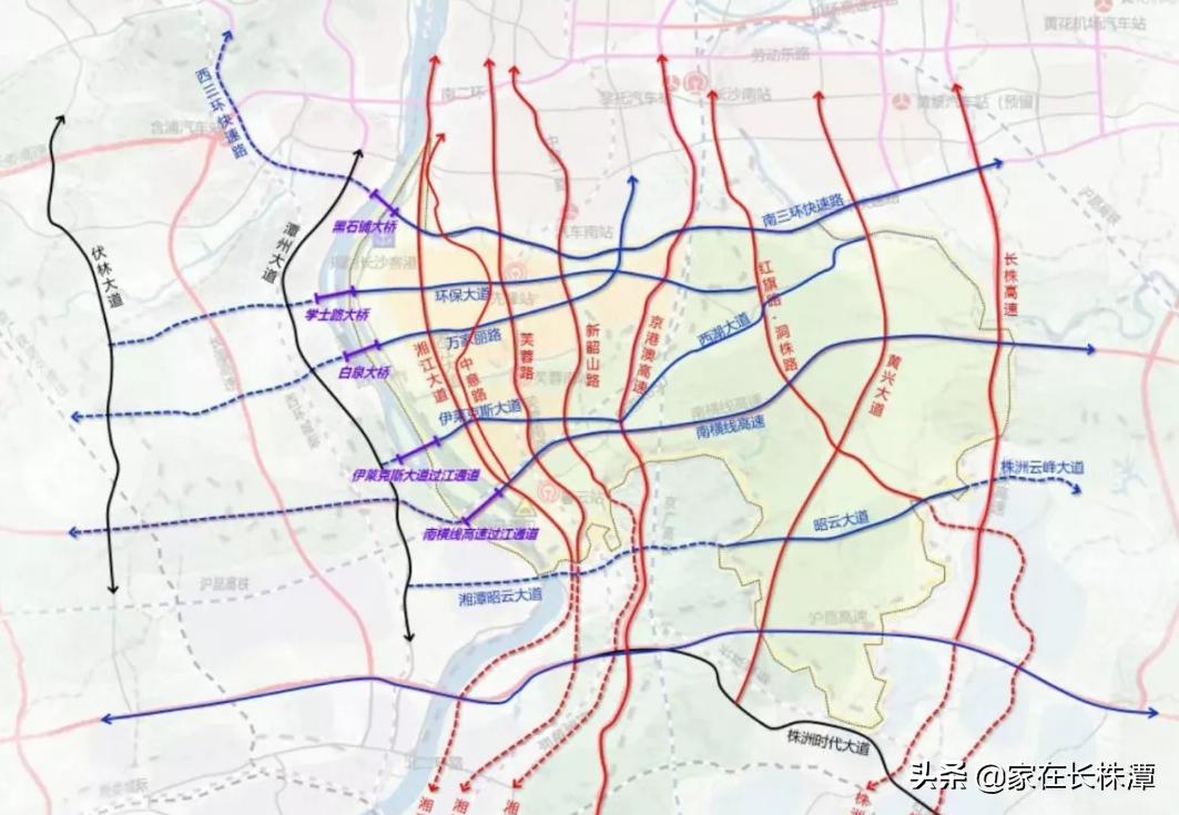 長沙南北橫線最新消息