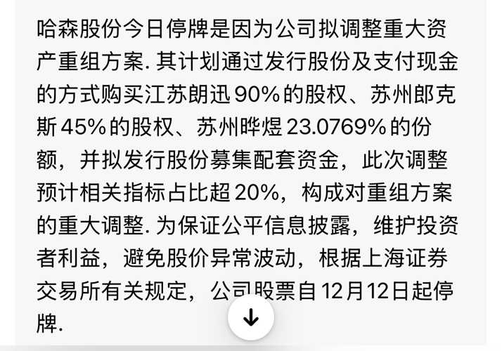 哈森股份重組最新進展，哈森股份重組最新進展概覽